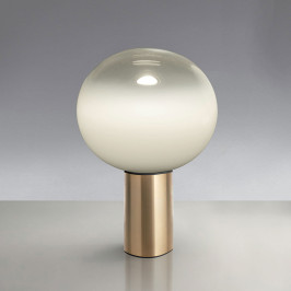 Design tafellamp glazen bol