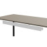 Kabelgoot 110 cm wit (advies vanaf bureau 160 cm) - +€ 50,00