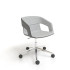 Gepolijst aluminium bureaustoel poot - +€ 134,00